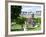 Garden of the Tuileries, the Louvre, Paris, France-Philippe Hugonnard-Framed Photographic Print