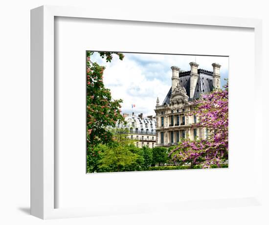 Garden of the Tuileries, the Louvre, Paris, France-Philippe Hugonnard-Framed Photographic Print