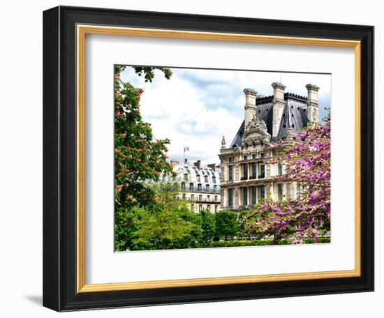 Garden of the Tuileries, the Louvre, Paris, France-Philippe Hugonnard-Framed Photographic Print