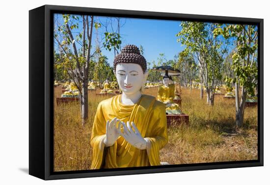 Garden of Thousand Buddhas, Monywa, Myanmar (Burma)-Jan Miracky-Framed Premier Image Canvas