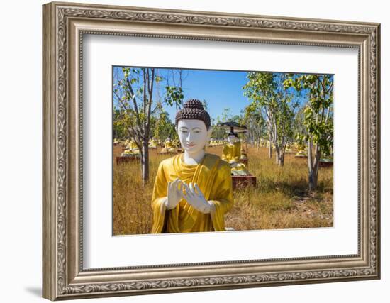 Garden of Thousand Buddhas, Monywa, Myanmar (Burma)-Jan Miracky-Framed Photographic Print