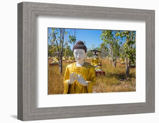 Garden of Thousand Buddhas, Monywa, Myanmar (Burma)-Jan Miracky-Framed Photographic Print