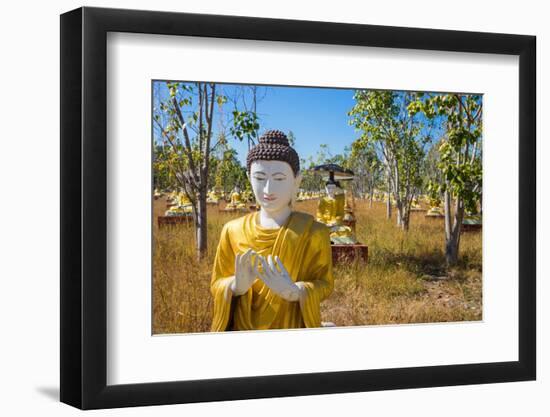 Garden of Thousand Buddhas, Monywa, Myanmar (Burma)-Jan Miracky-Framed Photographic Print