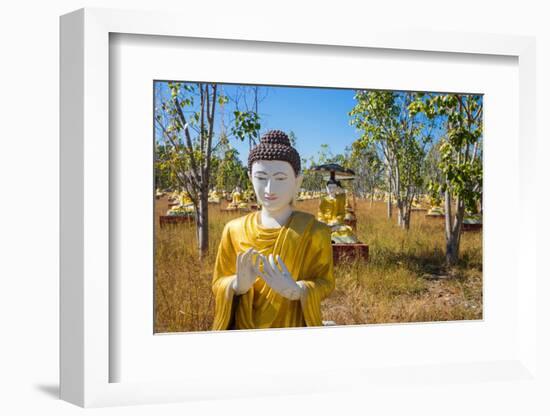 Garden of Thousand Buddhas, Monywa, Myanmar (Burma)-Jan Miracky-Framed Photographic Print