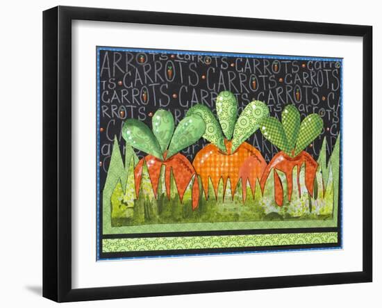 Garden of Whimsical Flowers I-Maureen Lisa Costello-Framed Giclee Print