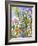 Garden Of Whimsy III-Karen Fields-Framed Art Print