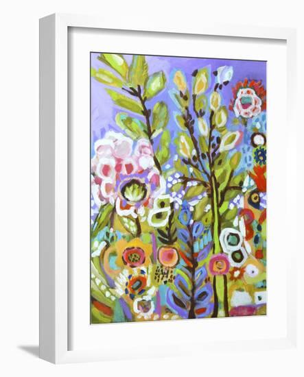 Garden Of Whimsy III-Karen Fields-Framed Art Print