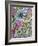 Garden Of Whimsy V-Karen Fields-Framed Art Print