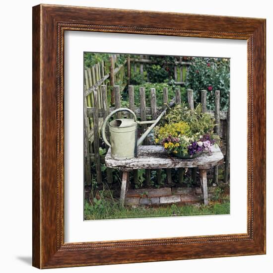 Garden of Yesteryear-Janne Peters-Framed Art Print