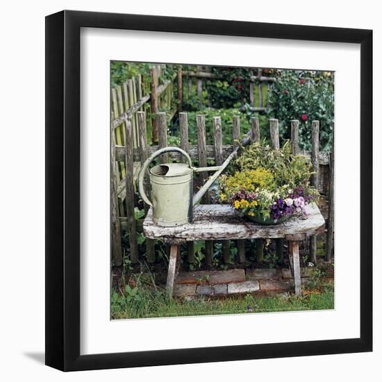 Garden of Yesteryear-Janne Peters-Framed Art Print