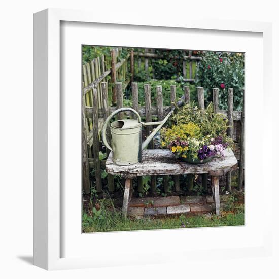 Garden of Yesteryear-Janne Peters-Framed Art Print