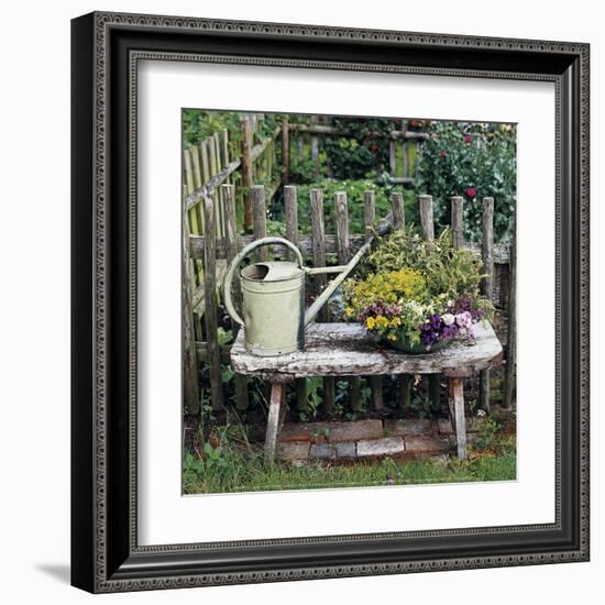 Garden of Yesteryear-Janne Peters-Framed Art Print