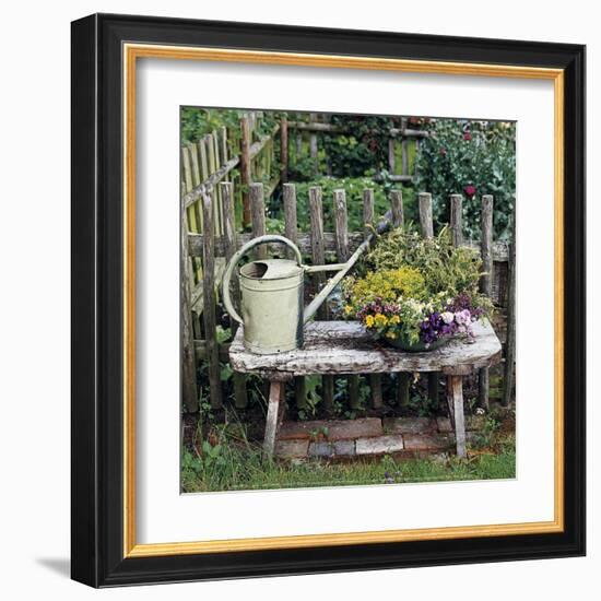 Garden of Yesteryear-Janne Peters-Framed Art Print