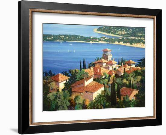 Garden on the Cote d'Azur-Max Hayslette-Framed Giclee Print