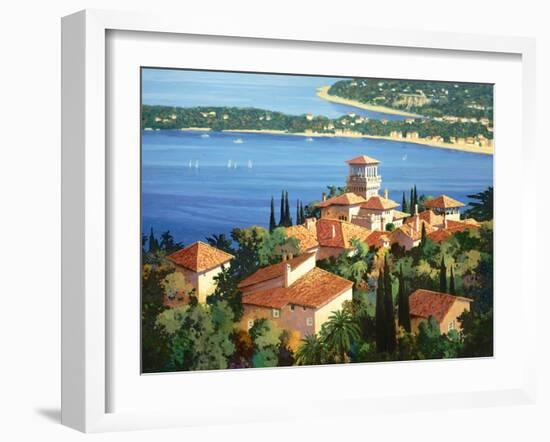 Garden on the Cote d'Azur-Max Hayslette-Framed Giclee Print