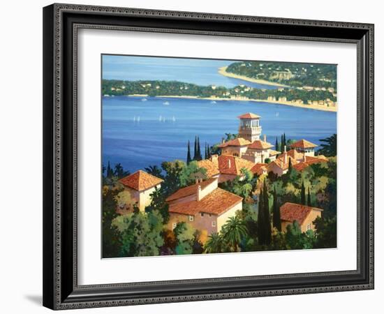 Garden on the Cote d'Azur-Max Hayslette-Framed Giclee Print