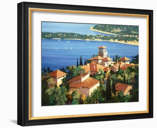 Garden on the Cote d'Azur-Max Hayslette-Framed Giclee Print