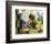 Garden on the Lake-Auguste Macke-Framed Premium Giclee Print