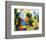 Garden on the Lake-Auguste Macke-Framed Premium Giclee Print