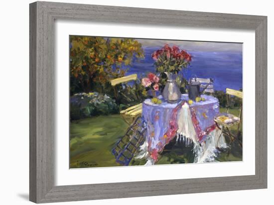 Garden Over the Sea-Allayn Stevens-Framed Art Print