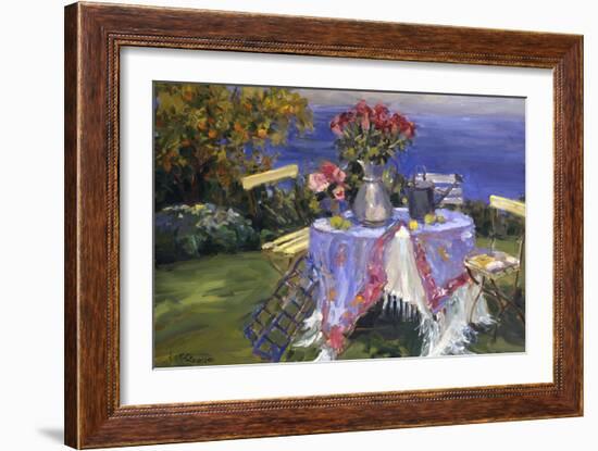 Garden Over the Sea-Allayn Stevens-Framed Art Print