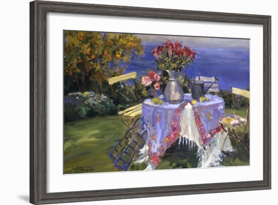 Garden Over the Sea-Allayn Stevens-Framed Art Print