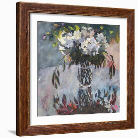 Garden Party Arrangement-Sue Riger-Framed Art Print