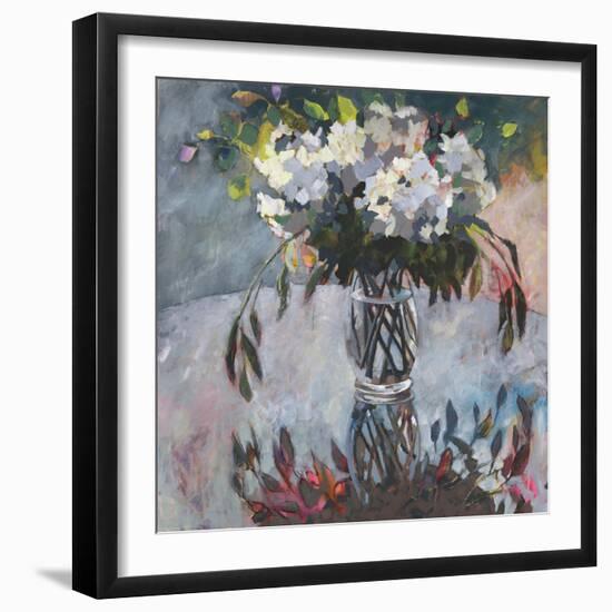 Garden Party Arrangement-Sue Riger-Framed Art Print