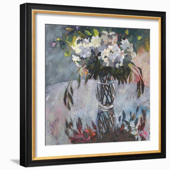 Garden Party Arrangement-Sue Riger-Framed Art Print