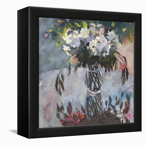 Garden Party Arrangement-Sue Riger-Framed Stretched Canvas