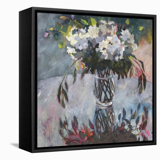 Garden Party Arrangement-Sue Riger-Framed Stretched Canvas