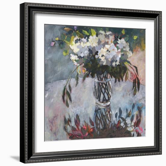 Garden Party Arrangement-Sue Riger-Framed Premium Giclee Print