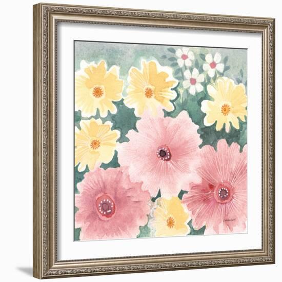 Garden Party I Pastel-Kathrine Lovell-Framed Art Print