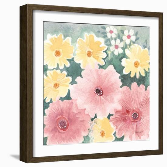 Garden Party I Pastel-Kathrine Lovell-Framed Art Print