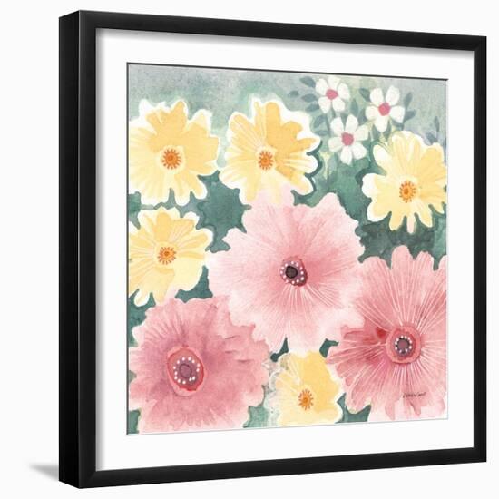 Garden Party I Pastel-Kathrine Lovell-Framed Art Print