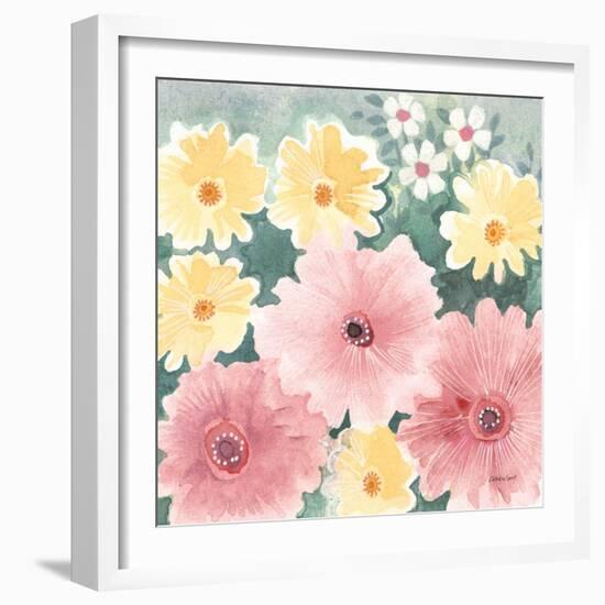 Garden Party I Pastel-Kathrine Lovell-Framed Art Print