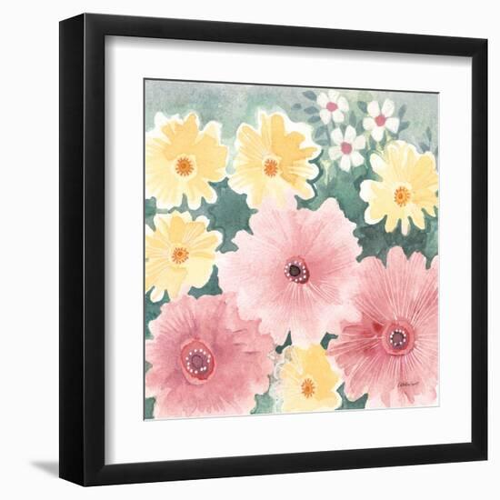 Garden Party I Pastel-Kathrine Lovell-Framed Art Print