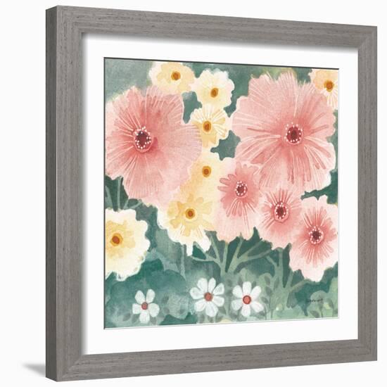 Garden Party II Pastel-Kathrine Lovell-Framed Art Print