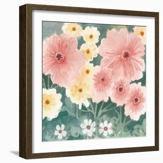 Garden Party II Pastel-Kathrine Lovell-Framed Art Print