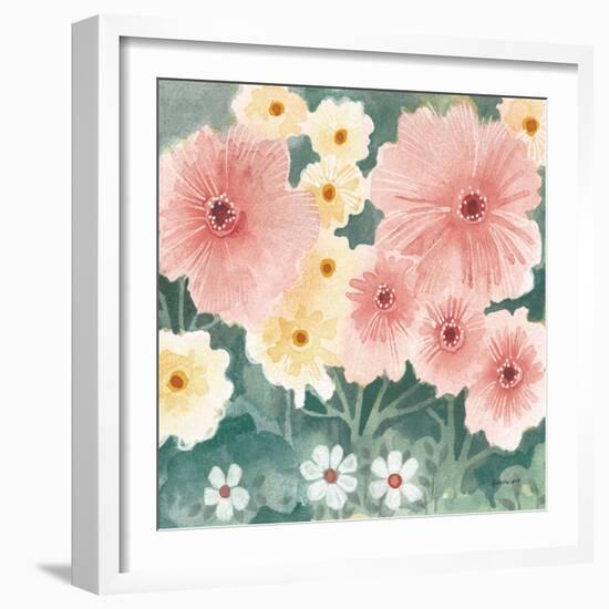 Garden Party II Pastel-Kathrine Lovell-Framed Art Print