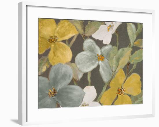 Garden Party in Gray II-Lanie Loreth-Framed Premium Giclee Print