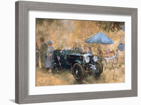 Garden Party with the Bentley-Peter Miller-Framed Giclee Print