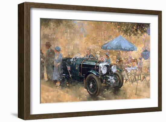 Garden Party with the Bentley-Peter Miller-Framed Giclee Print