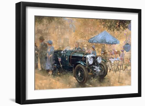 Garden Party with the Bentley-Peter Miller-Framed Giclee Print