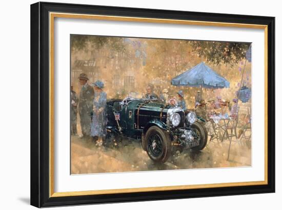 Garden Party with the Bentley-Peter Miller-Framed Giclee Print