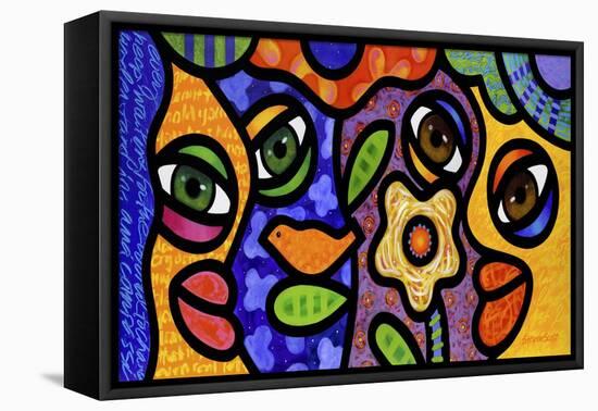 Garden Party-Steven Scott-Framed Premier Image Canvas