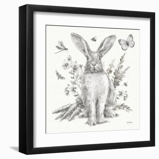 Garden Patch III Sketch-Leslie Trimbach-Framed Art Print