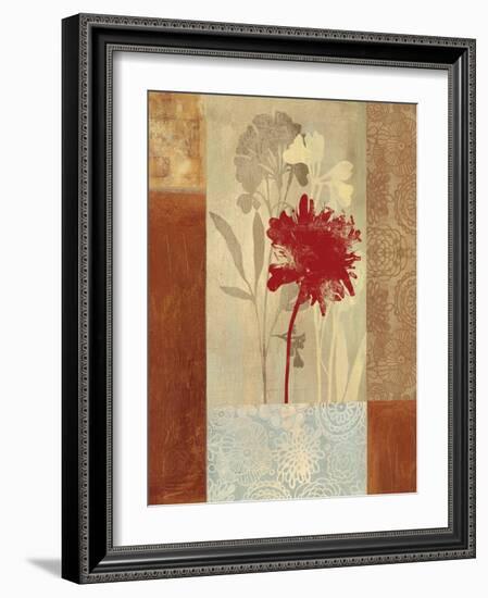 Garden Patchwork-Andrew Michaels-Framed Art Print