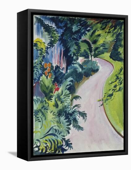 Garden Path, 1912-August Macke-Framed Premier Image Canvas