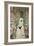 Garden Path with Chickens-Gustav Klimt-Framed Premium Giclee Print